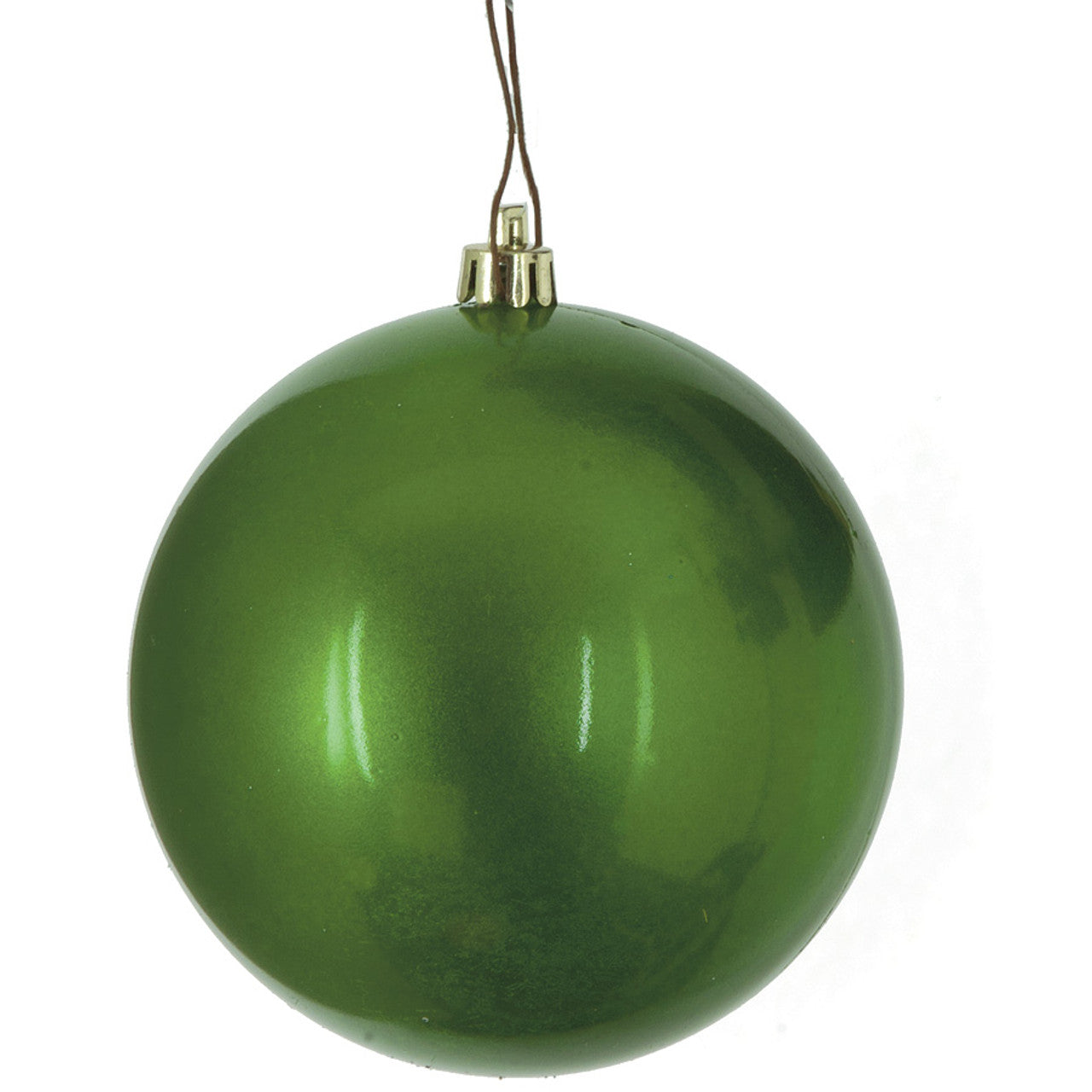 8" UV Shiny Ball Green