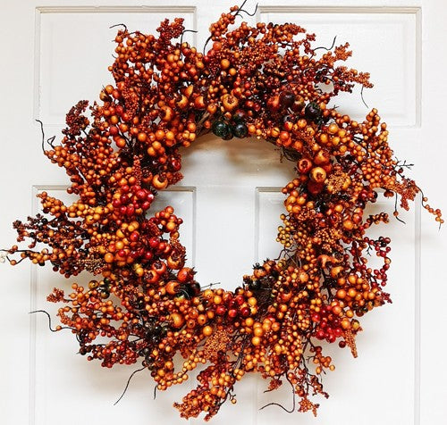 Harvest Wreath 25"