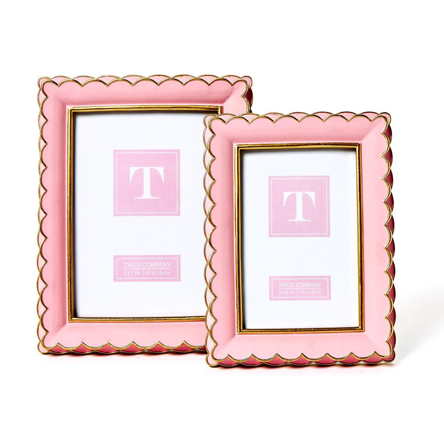 4"x6" Scalloped Picture Frame