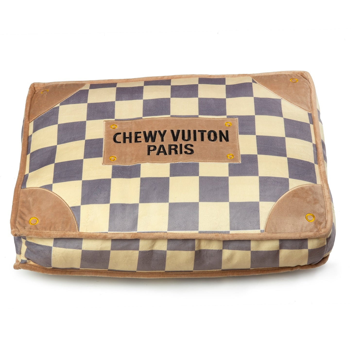 Checker Chewy Vuiton Bed - Small