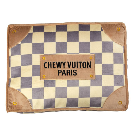 Checker Chewy Vuiton Bed - Medium